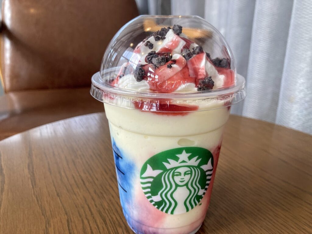 メラメーラフラペチーノ飲んでみた！